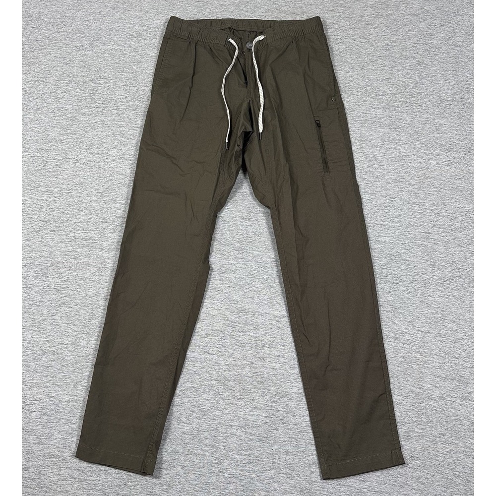 Vuori Pants Mens Size Medium Green Ripstop Climber Outdoor Hiking Travel